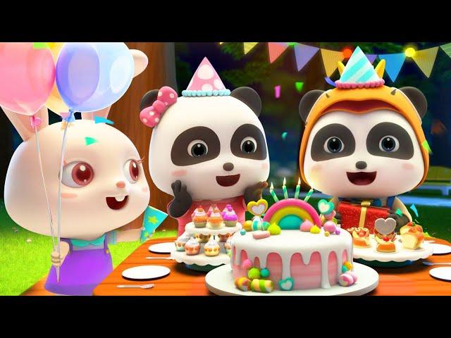 Happy Birthday Song | Kiki and Miumiu | Fun Sing Along Songs | Nursery Rhymes | Kids Song | BabyBus