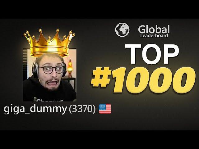 How I became the Top 1000 Chess player in the World | The Road To Grandmaster