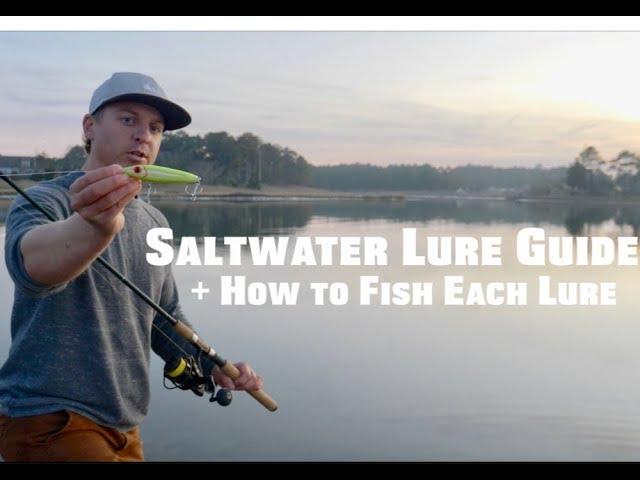 How to Fish Saltwater Lures - Inshore Fishing Tips