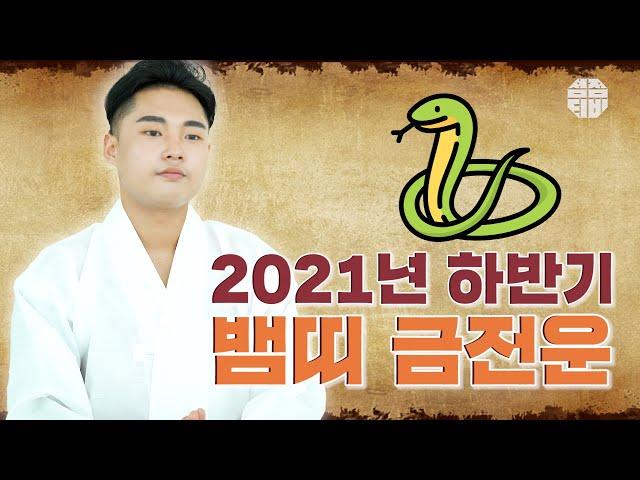 (유명한점집)(띠별운세) 2021년 하반기 뱀띠 금전운!!  [점점tv]