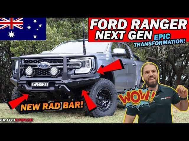 Is This The Best 4x4 Bull Bar in AUSTRALIA? | Ford Ranger Next Gen Epic MODS with NEW RAD BAR!