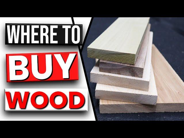 Where To Buy Wood For Woodworking Projects Local and Online