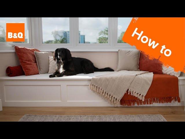 How to build a window seat | DIY