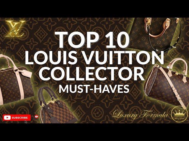 TOP 10 LOUIS VUITTON Bags You Need To Collect - Must Watch