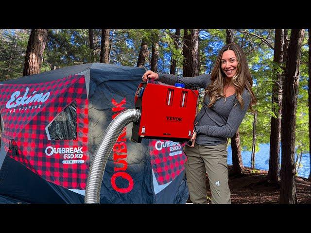 We Tried Camping With A Diesel Heater | Will We Stay Warm?