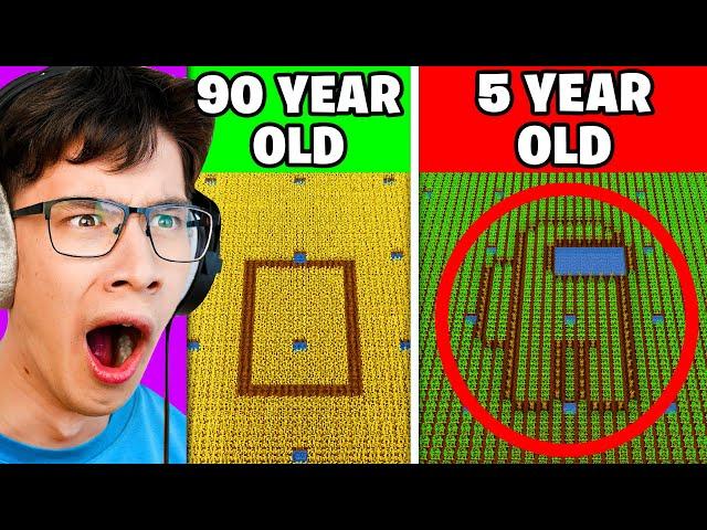 MINECRAFT Things at DIFFERENT AGES (Funny)