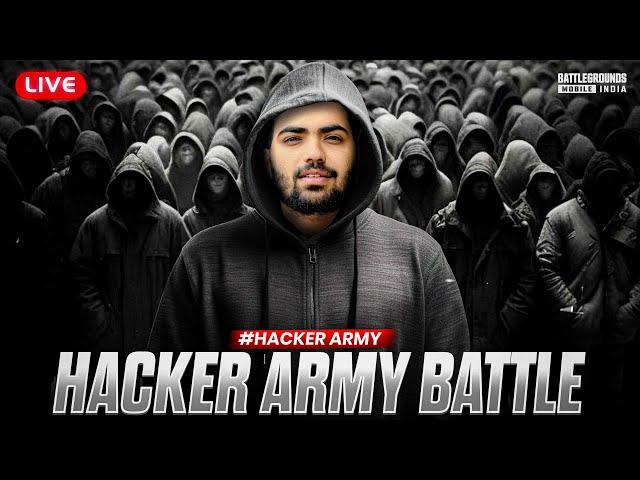 HACKER ARMY BATTLE | BGMI LIVE | DS GAMING LIVE #hackerarmy #shortsfeed #shortslive #live