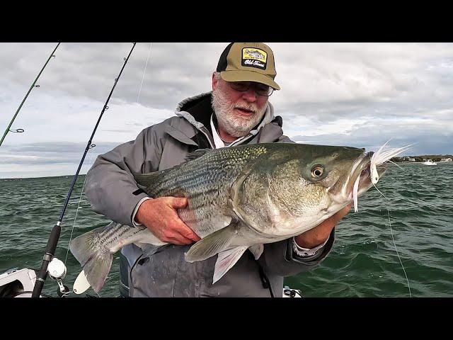 Fishing on Fire as Big Striped Bass and Bluefish Arrive!