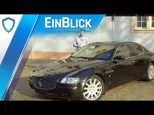 Maserati Quattroporte V (2006) - GÜNSTIGSTER Einstieg in die italienische Luxuswelt?