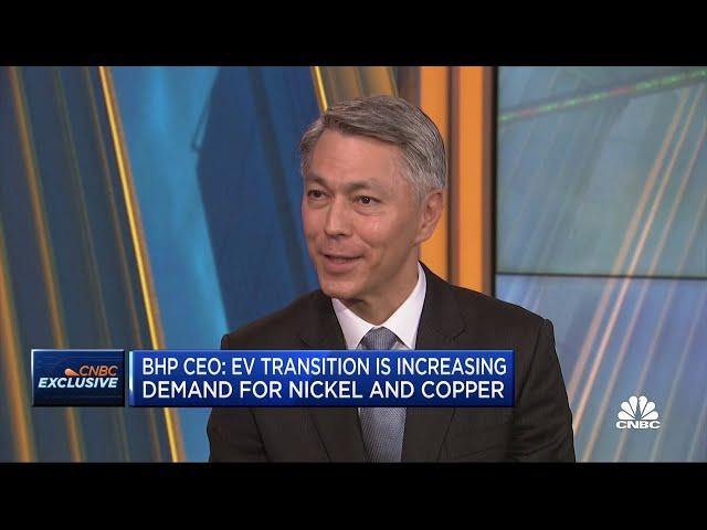 BHP CEO: The world will need two times more copper in the next 30 years