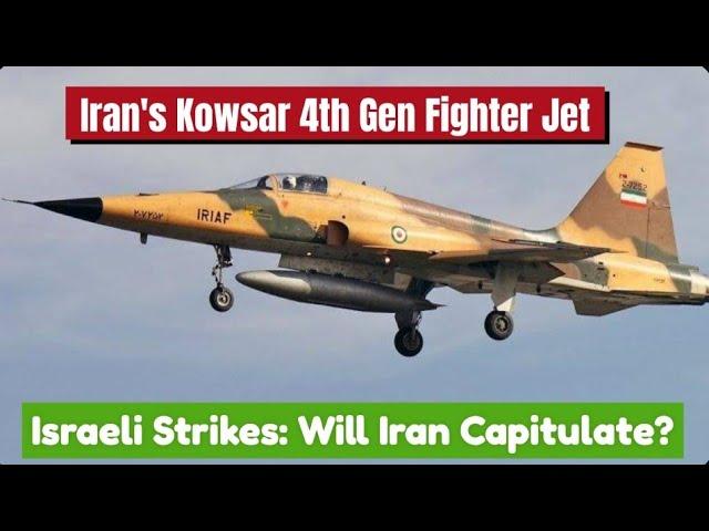 Meet Iran's HESA Kowsar 4th Gen Fighter Jet: Why Iran Isn't Using Its Fighter Jets Against Israel