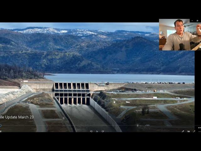 Oroville Update! 11 March '23  "Open The Gates!"