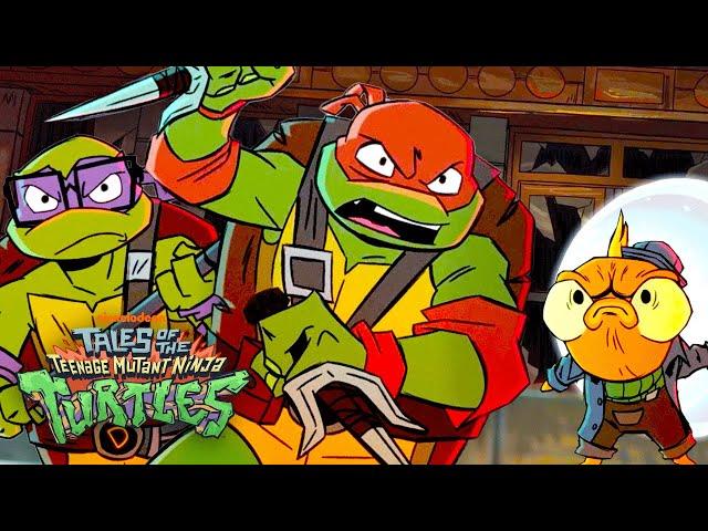 Ninja Turtles Battle Enemies for the PEARL! | Full Scene | Tales of the Teenage Mutant Ninja Turtles