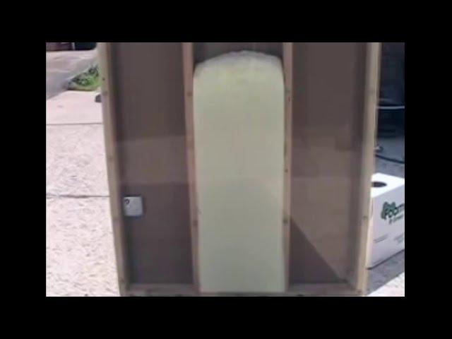 Заполнение межстеновых полостей комплектом Foam Kit 600 SR