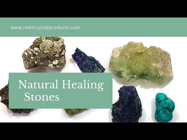 Natural mineral Collection of Reiki Crystal Products - Natural Healing Stones