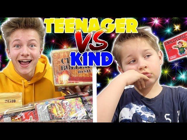 Teenager vs Kind - Silvester 