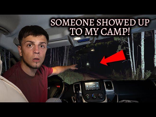 Someone Followed Me While VAN CAMPING In Haunted Forest! The Most Scared Ive Ever Been While Camping