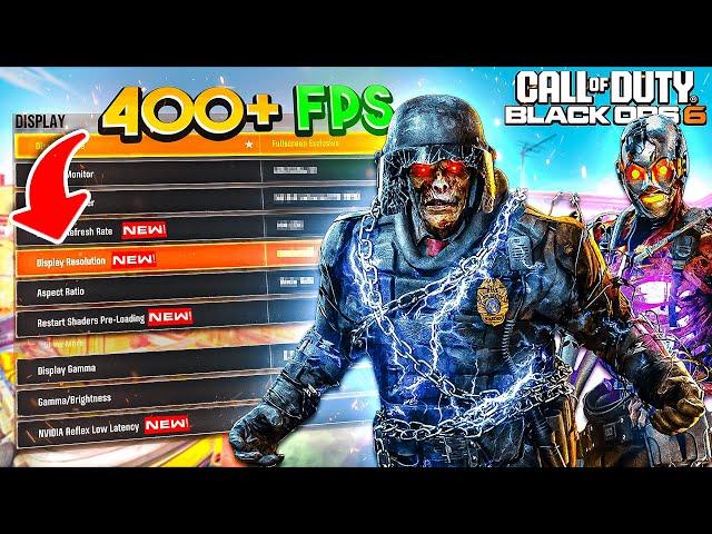 BEST Secret PC Settings for COD Black Ops 6 (Boost FPS & Visibility!) | REDUCE INPUT DELAY