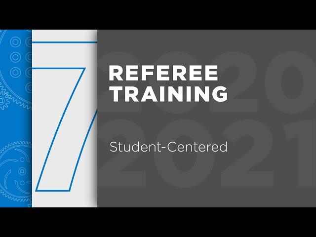 VIQC Rise Above - Referee Training - Chapter 7: Student Centered