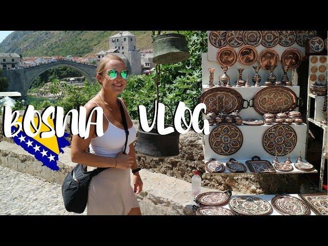 Mostar, Bosnia & Herzegovina Travel Vlog - Traveling with Kristin: Ep 11