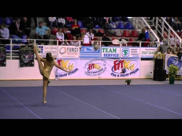 Campeonato de Europa fit kid 2011,Adriana Solano