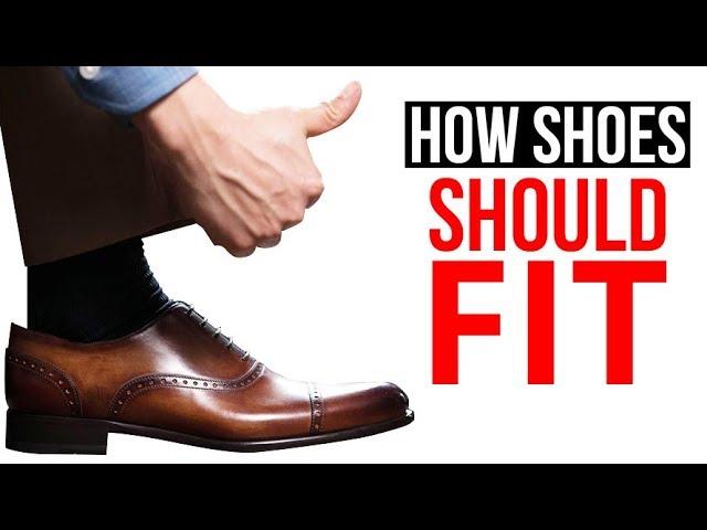 Stop Buying The WRONG Shoe Size (How Your Dress Shoes Should Fit)