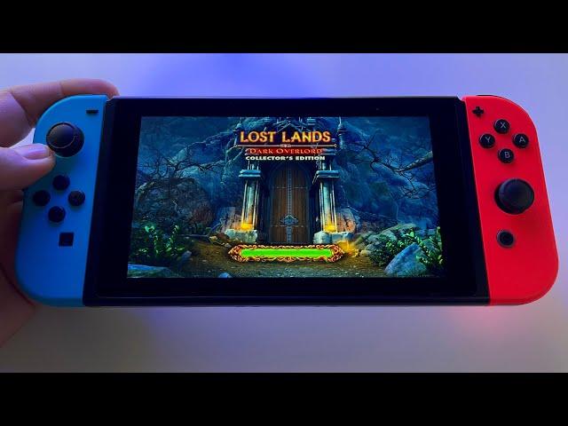 Lost Lands: Dark Overlord | free to play version | Nintendo Switch handheld gameplay