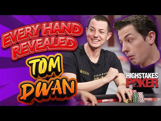 Tom Dwan High Stakes Poker MEGA COMPILATION! [Every Hand He Every Played]