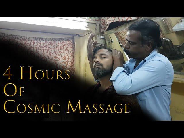 Tribute to The World's Greatest & Only Cosmic Barber & ASMR Artist | 4 hrs. of Video | India Massage