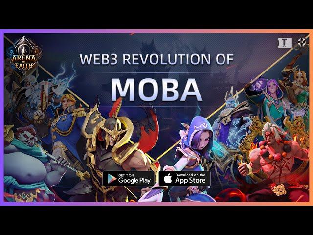 Arena Of Faith Gameplay Android / iOS MOBA NFT