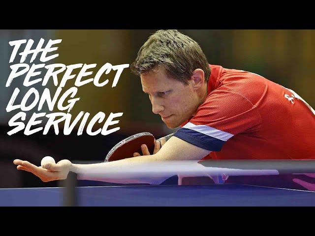 How to do a Fast Long Serve with Robert Gardos | Table Tennis Tutorial