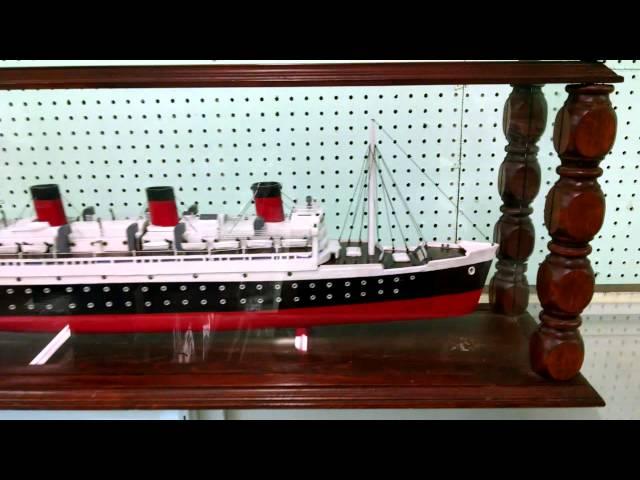 Model Cruise Ship Restoration by Hobbymasters