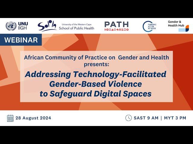 Addressing Technology-Facilitated Gender-Based Violence to Safeguard Digital Spaces