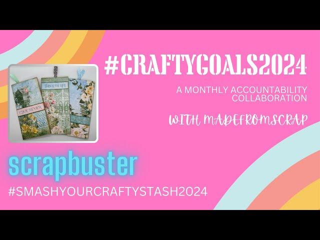 #SmashYourCraftyStash - One Page Trifold f. Project Life and Ephemera #craftygoals2024 Collab