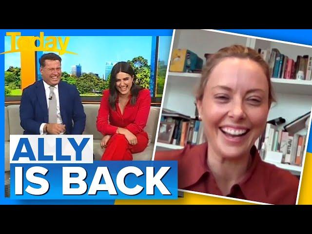 Ally returns ahead of A Current Affair debut | Today Show Australia