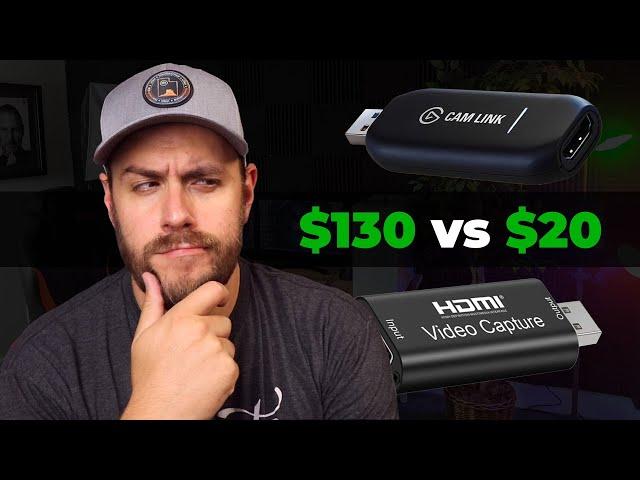 Elgato's Cam Link 4K vs a Cheap Capture Card (Comparison)