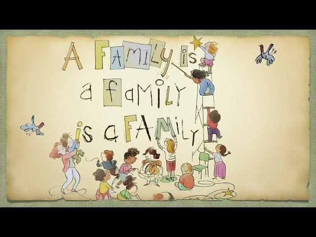 A family is a family is a family - a read out loud story book