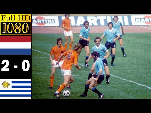 Netherlands 2-0 Uruguay world cup 1974 | Full highlight | 1080p HD | Ruud Krol - Johan Cruyff