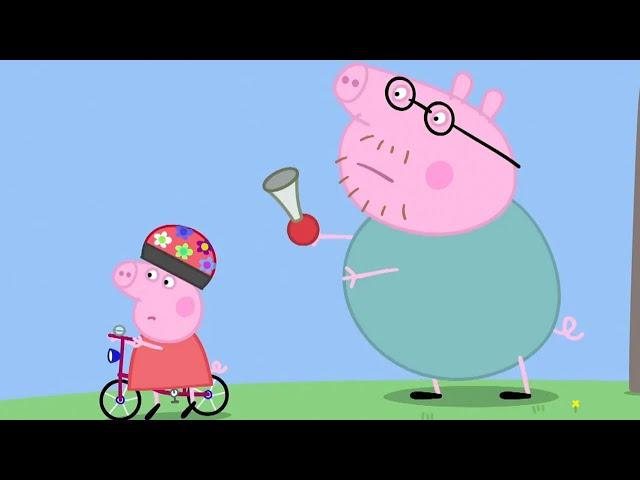 Peppa Gris | Sykkelritt | Tegnefilmer for barn