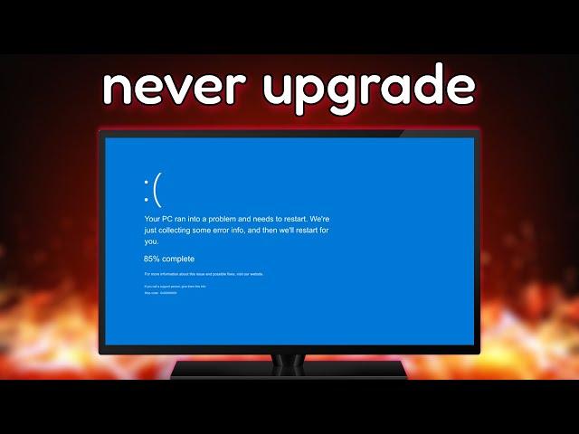 Do Not Upgrade to Windows 11 24H2