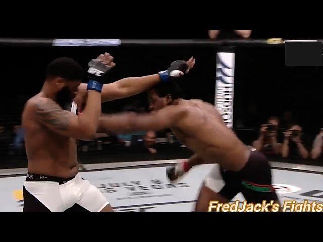 Francis Ngannou vs Curtis Blaydes 1 Highlights (Ngannou STOPS Blaydes) #ufc #FrancisNgannou #mma