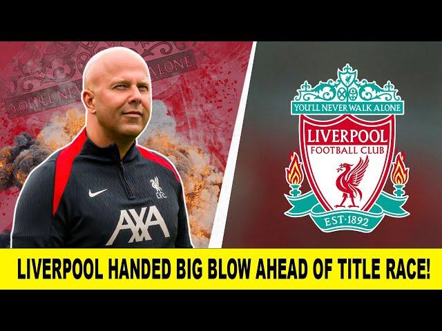 Liverpool Handed BIG BLOW Ahead Of TItle Race!