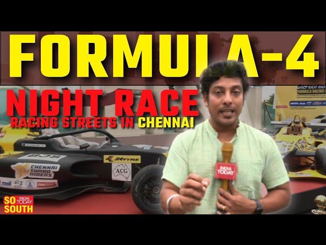 Formula 4 Street Racing in Chennai | International Racers on Indian Streets | Tamil Nadu | SoSouth