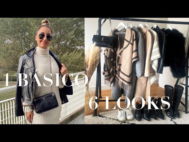 1 BASICO 6 LOOKS , BASICOS DE OTOÑO/ INVIERNO 2022 , LOOKS ELEGANTES , MODA   | YOLANDA MARTIN