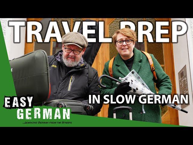 Travel Preparations in Slow German | Super Easy German 251