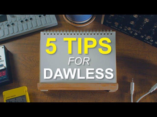 5 Tips for Filming DAWless Jams