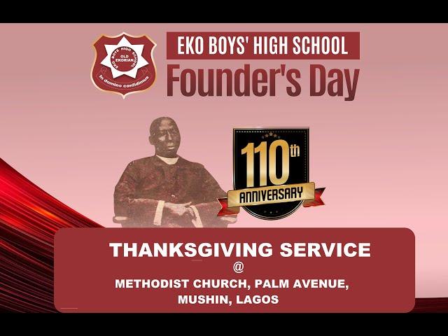 EBHS 110th Founders' Day Thanksgiving Service