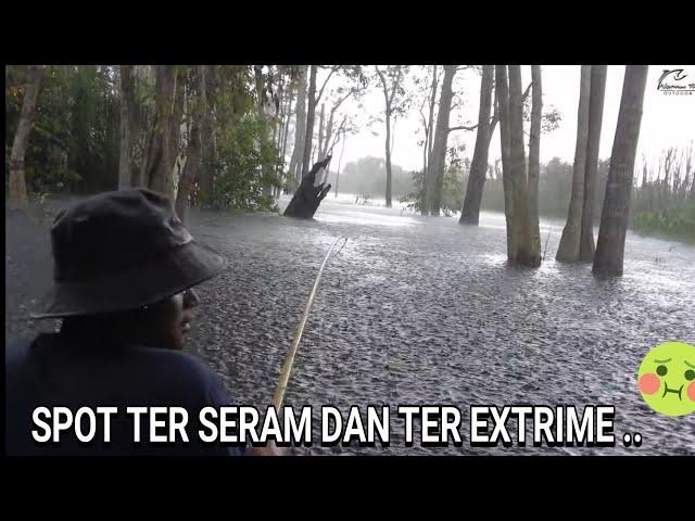 MANCING DISINI JANGAN SEKALI - SEKALI CUCI TANGAN ATAU NYEBUR.. ..