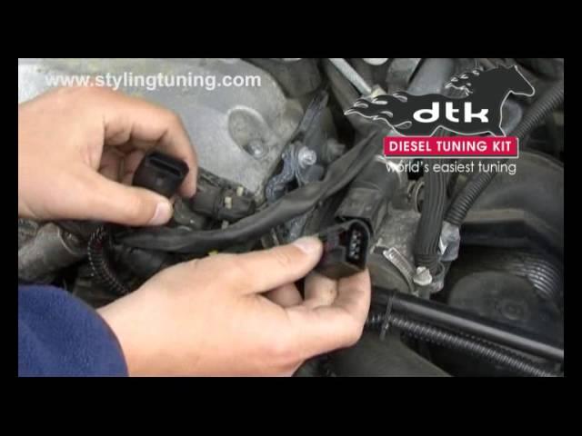 Chiptuning Mercedes CDI chip tuning installation