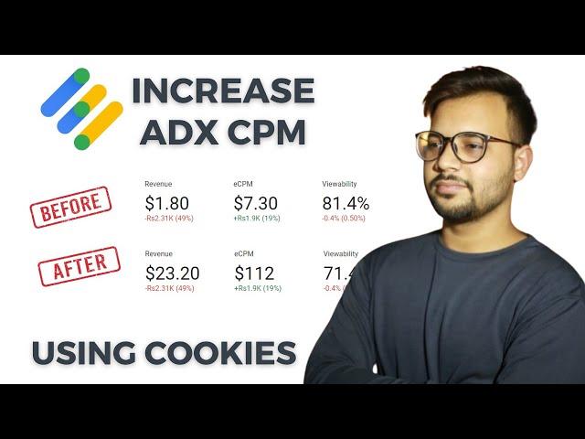 How to Increase Ecpm on Adx using Cookies | Google Ad Manager Ecpm Increase Method 2024